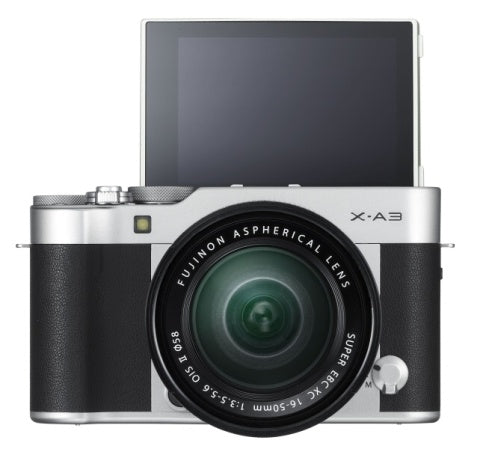 Fujifilm X-A3 Digital Camera with 16-50mm Lens - Silver Color