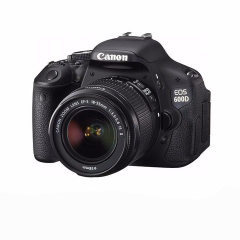 Canon 600D Rebel T3i Dslr Digital Camera with 18-55mm lens -18MP -3.0" View Vari-Angle LCD -1080p Video