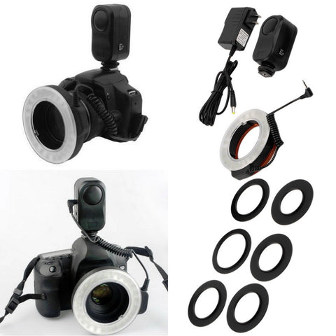 Hot C48LED Macro Ring Round Flash Camera Studio Light Adapter Ring for Camera Wholesale Drop Shipping