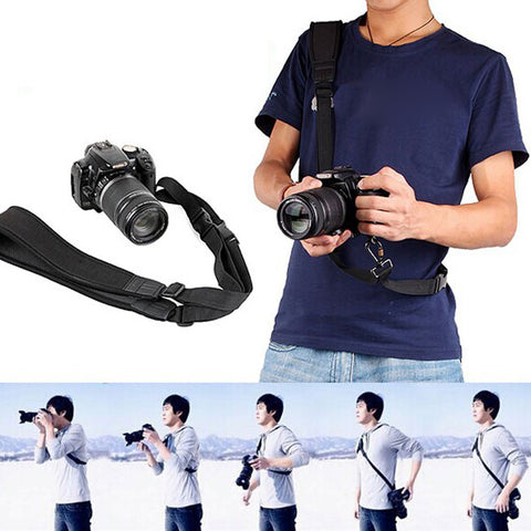 For Digital SLR Camera Quick Rapid Shoulder Sling Belt Neck Strap Camera Strap For Canon Nikon Camera DSLR SLR