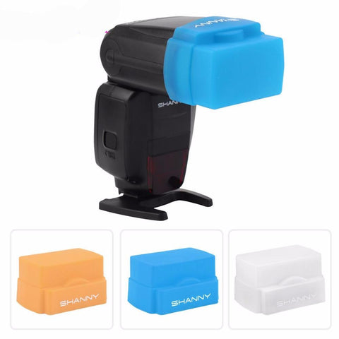 Camera Light Control Soft Silicon Bounce Flash Diffuser For Nikon Speedlite SN-R002 For CANON 600EX-RT/ 600EX/ YN600EX-RT